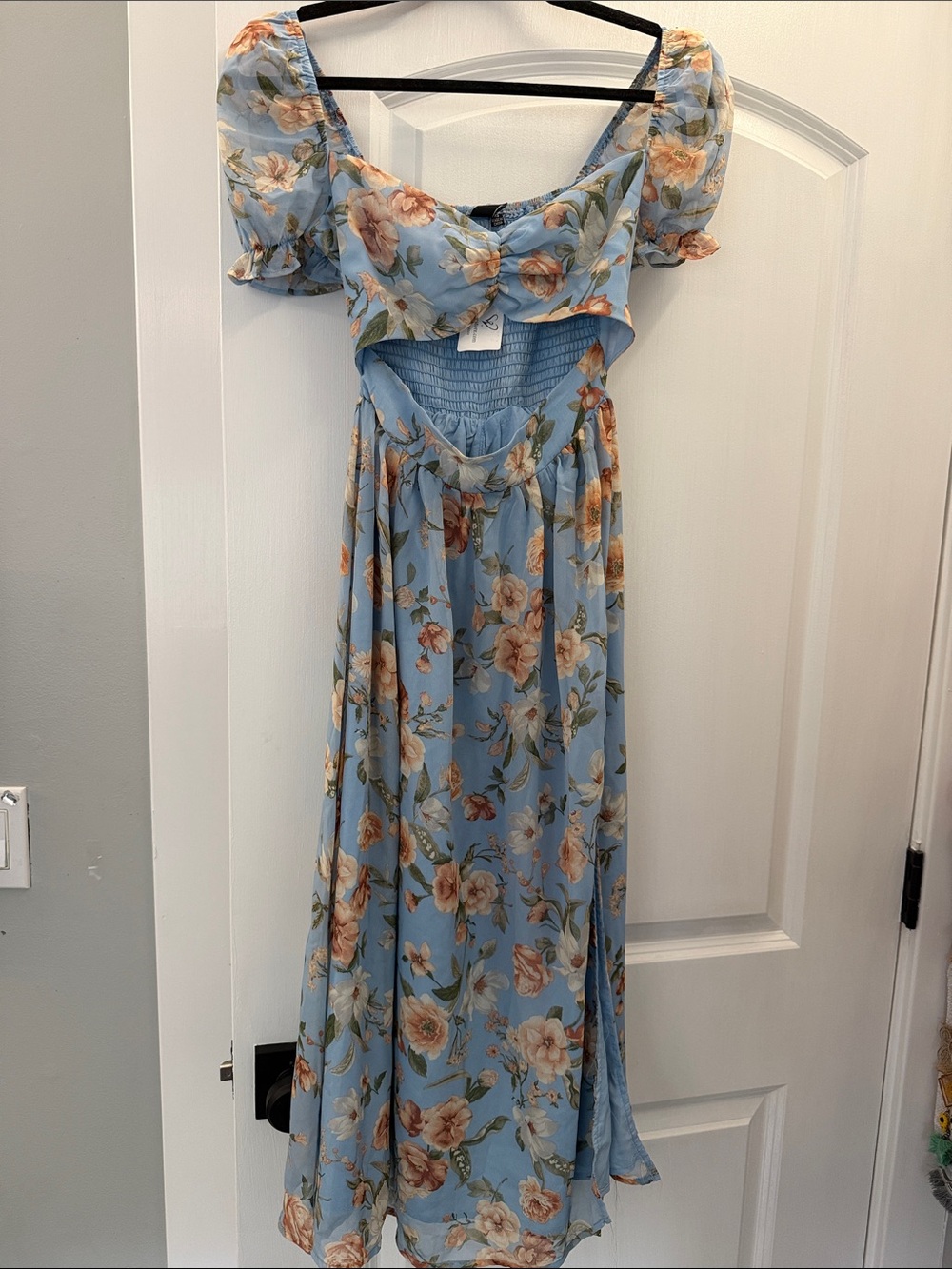 Windsor Light Blue Floral Dress